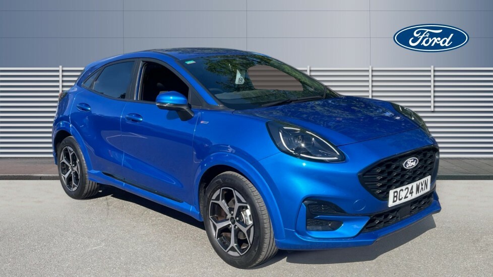 Ford Puma St-line BC24WXN Blue