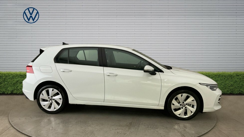 Volkswagen Golf Style White #4
