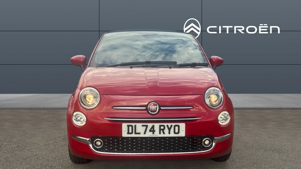 Fiat 500 Convertible DL74RYO Red #3