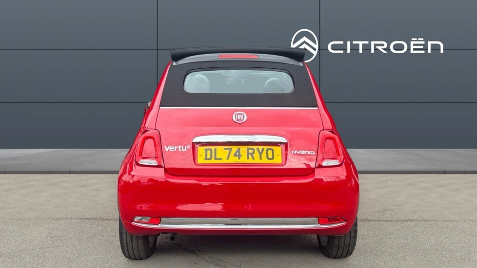 Fiat 500 Convertible DL74RYO Red #6