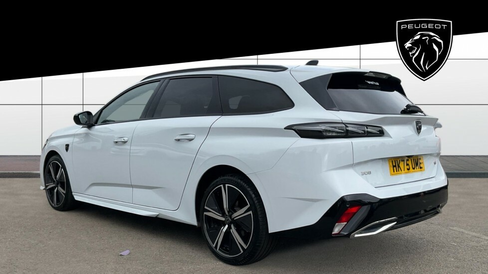 Peugeot 308 Gt White #2