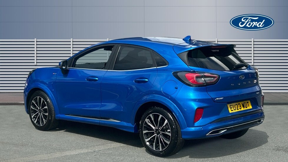 Ford Puma St-line Vignale EU23WDT Blue #2
