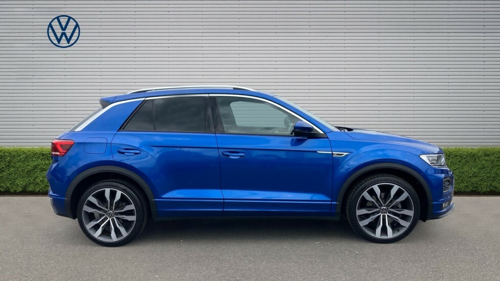 Volkswagen T-Roc R-line DF21XKB Blue #4