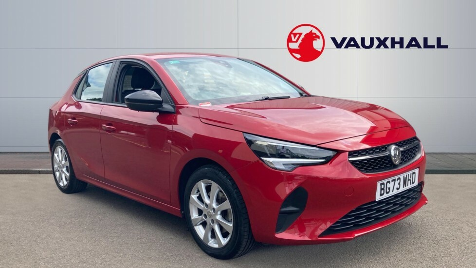 Vauxhall Corsa Design BG73WHD Red