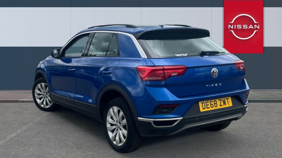 Volkswagen T-Roc Se Blue #2