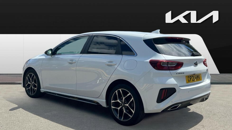 Kia Ceed Gt-line White #2