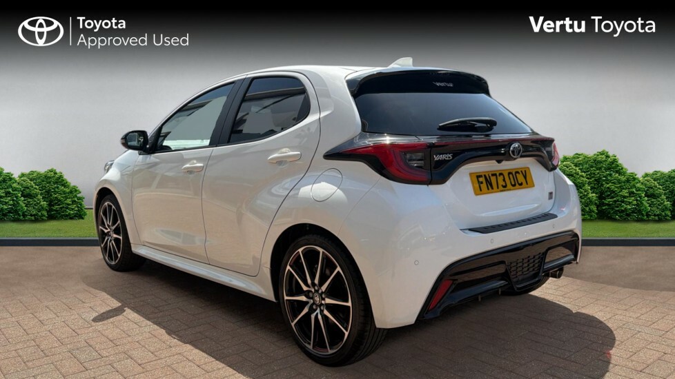 Toyota Yaris Gr Sport FN73OCY White #4