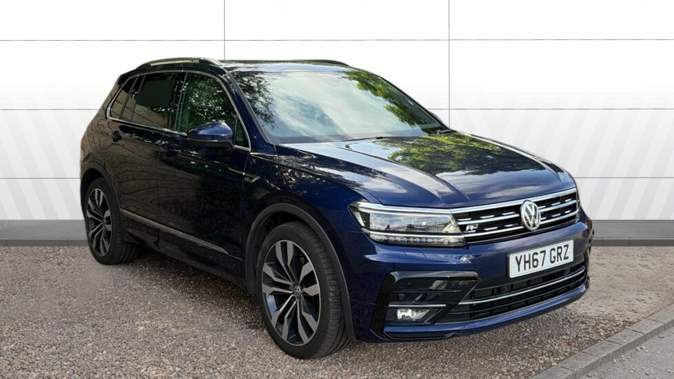 Volkswagen Tiguan R-line YH67GRZ Blue