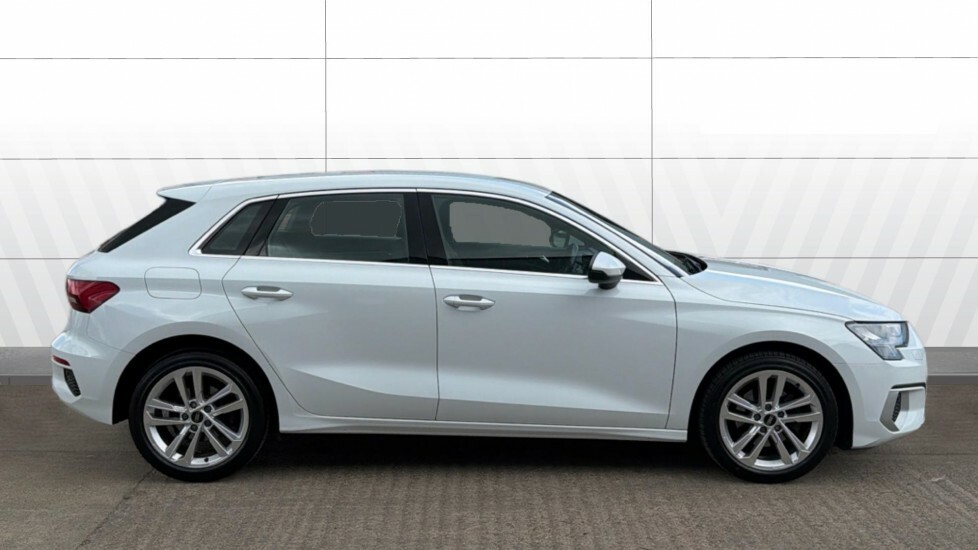 Audi A3 Sport HF73VNC White #5