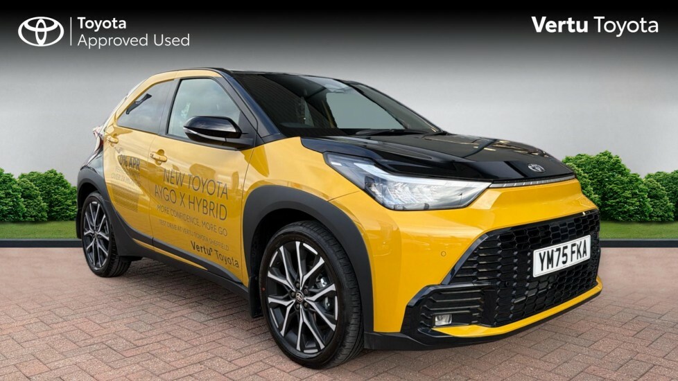 Toyota Aygo X Gr Sport Yellow