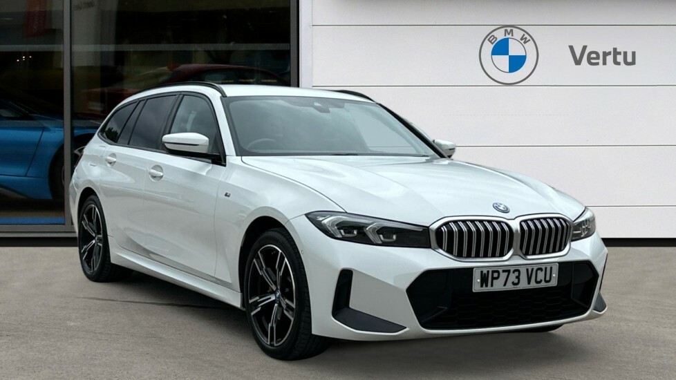 BMW 3 Series M Sport WP73VCU White