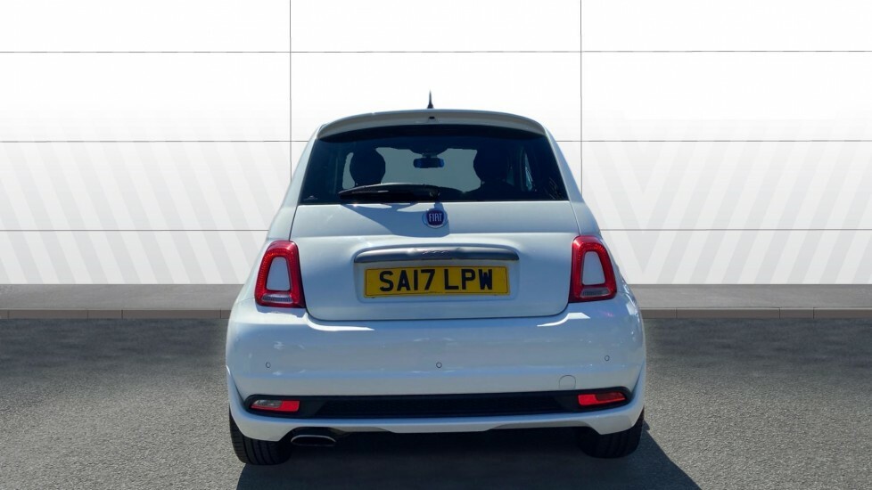 Fiat 500 S White #6