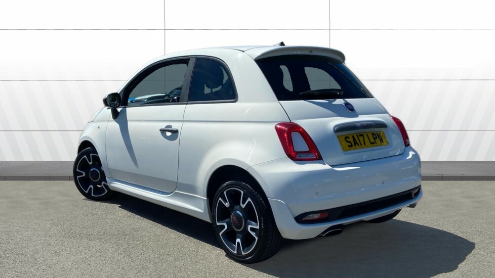 Fiat 500 S White #2