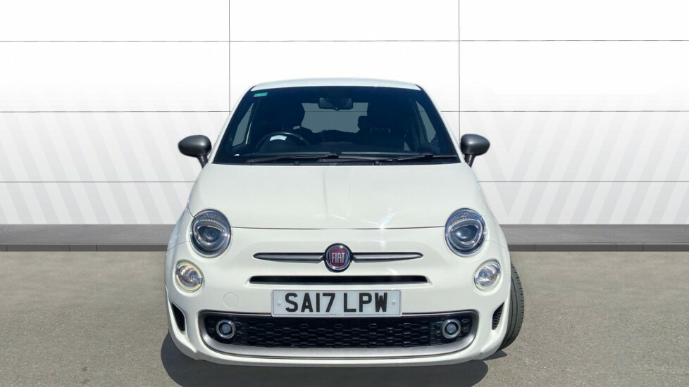 Fiat 500 S White #3