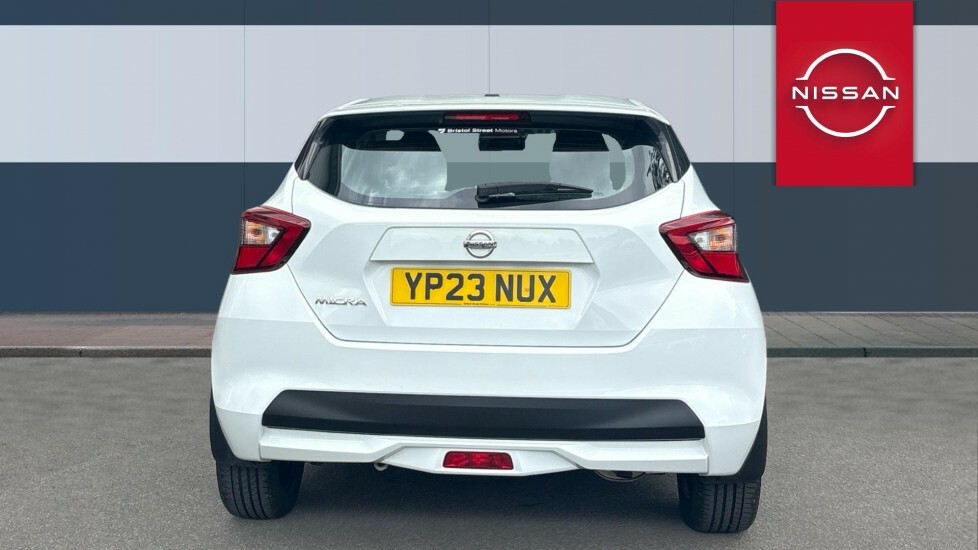 Nissan Micra Acenta White #6