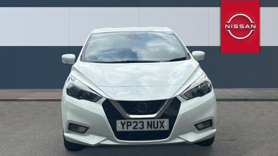 Nissan Micra Acenta White #3