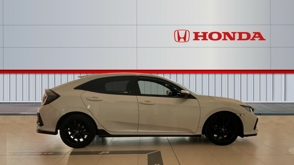 Honda Civic Sport White #5