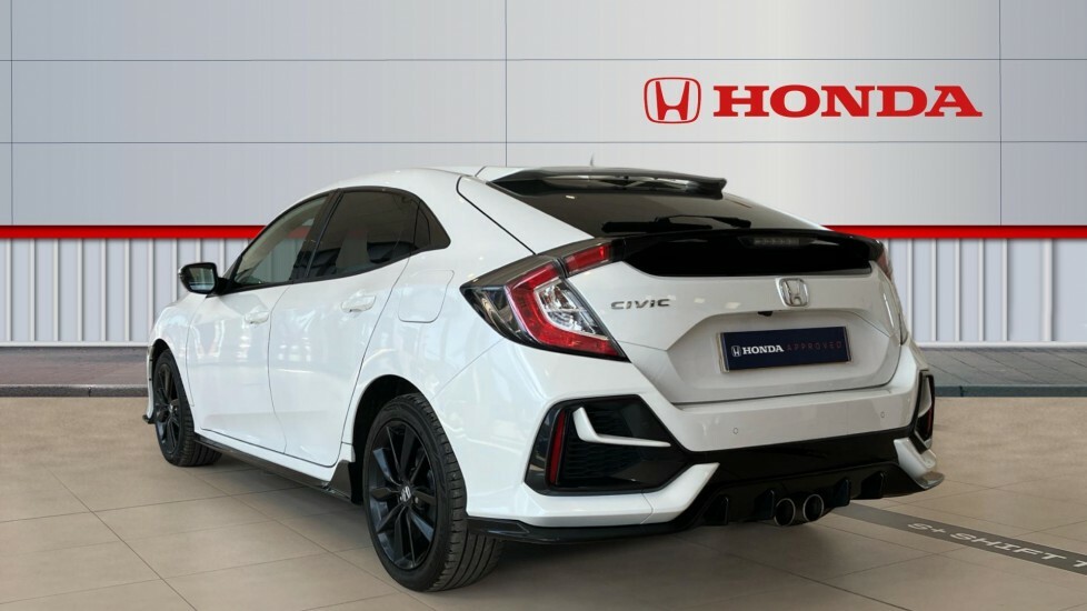 Honda Civic Sport White #3