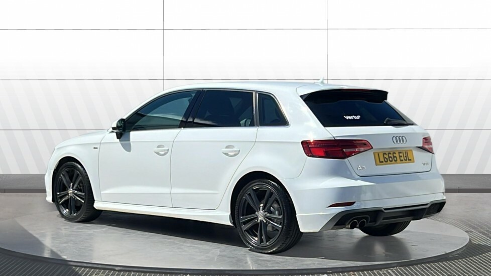 Audi A3 S Line White #2