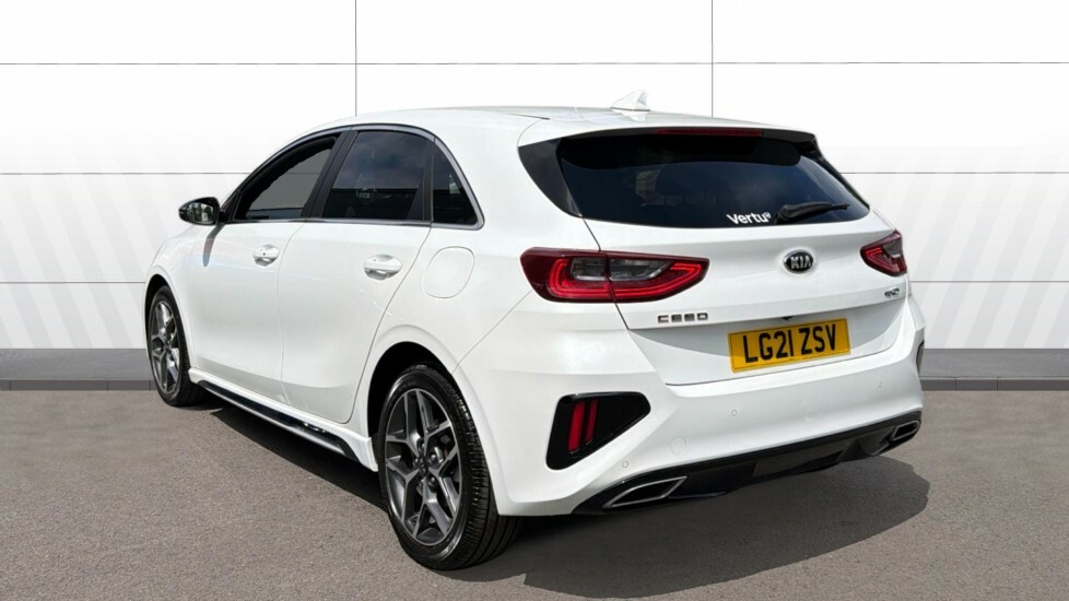Kia Ceed Gt-line White #2