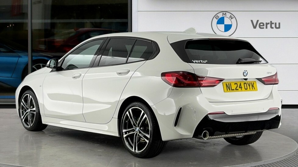 BMW 1 Series 116D M Sport Step Live Cockpit Pro White #2