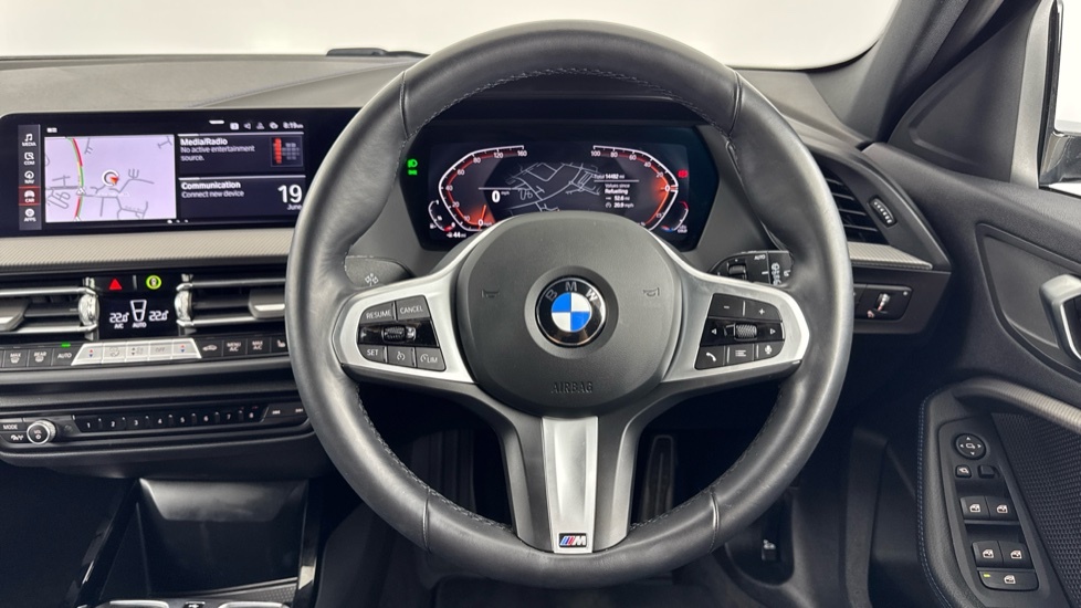 BMW 1 Series 116D M Sport Step Live Cockpit Pro White #5