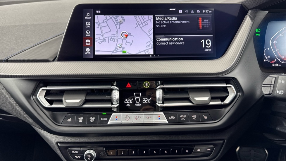 BMW 1 Series 116D M Sport Step Live Cockpit Pro White #8