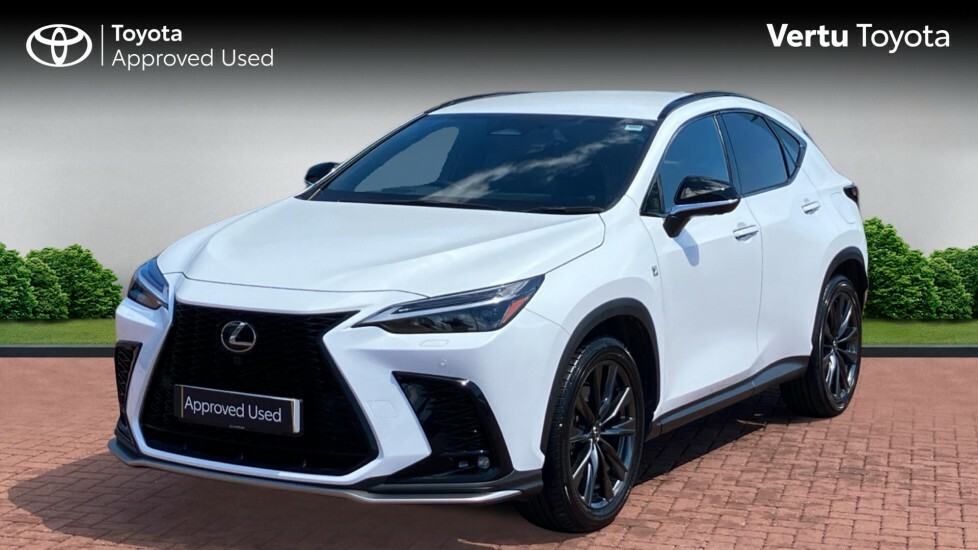 Lexus NX F-sport White #3