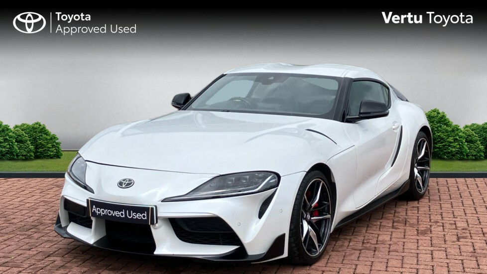 Toyota Supra Pro White #3