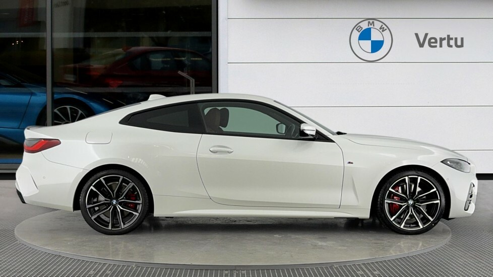 BMW 4 Series Gran Coupe M Sport White #3