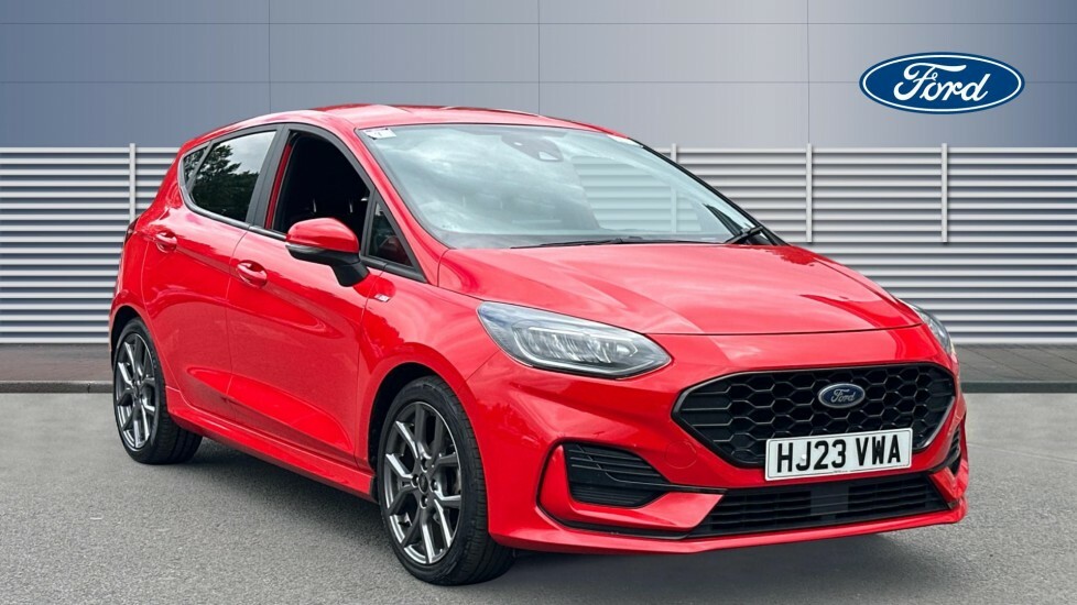 Ford Fiesta St-line Red