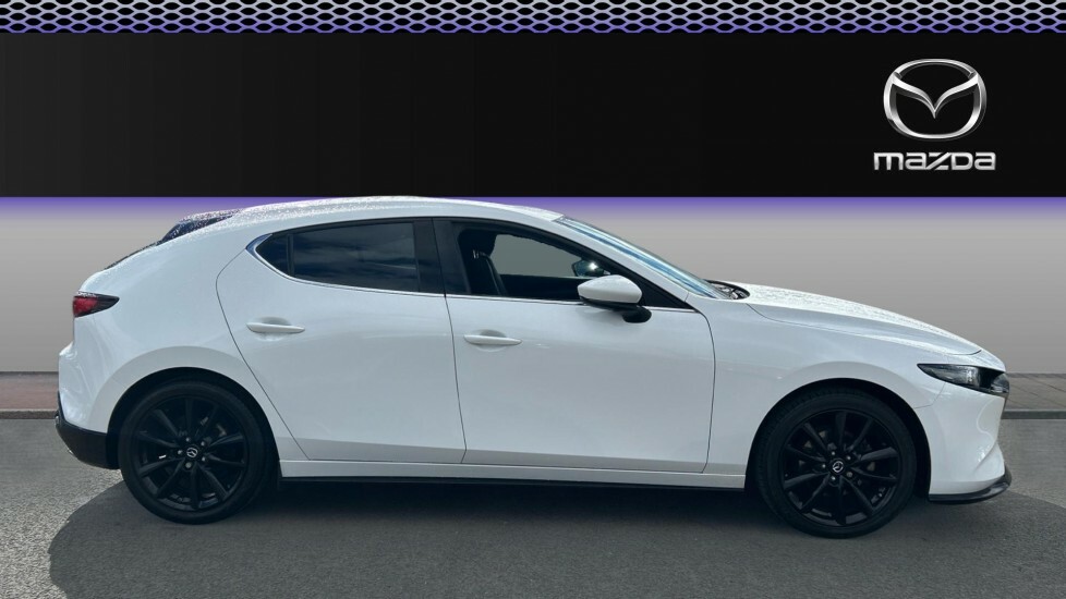 Mazda 3 Gt Sport White #5