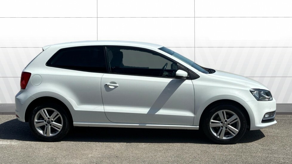 Volkswagen Polo Match DG66TTZ White #5