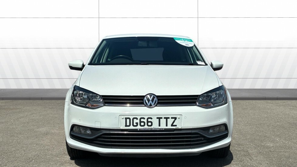 Volkswagen Polo Match DG66TTZ White #3