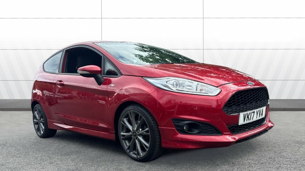 Ford Fiesta St-line Red