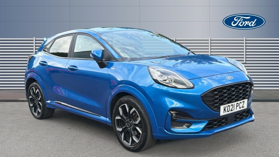 Ford Puma St-line X Blue