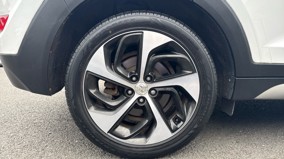 Hyundai Tucson Suv Blue #7