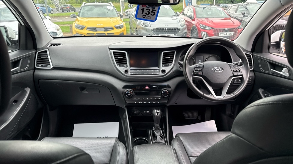 Hyundai Tucson Suv Blue #10
