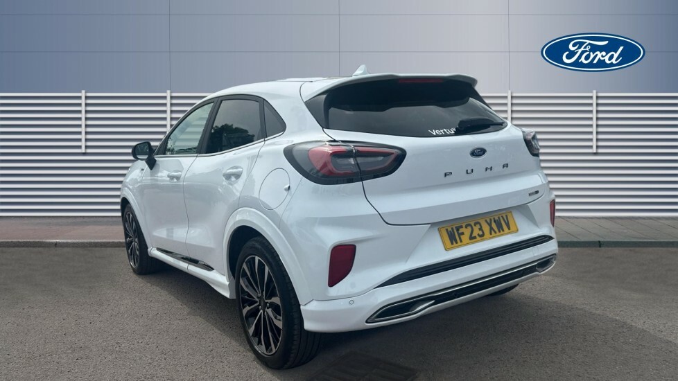 Ford Puma St-line Vignale White #2