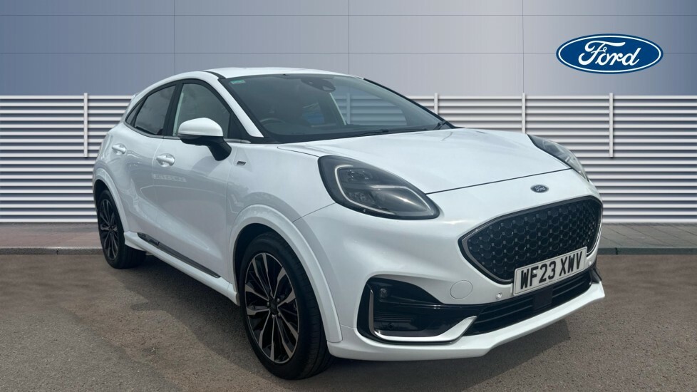 Ford Puma St-line Vignale White