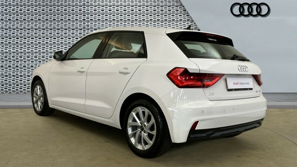 Audi A1 Sport White #3