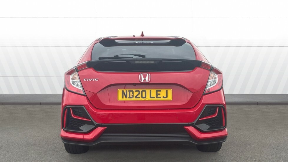 Honda Civic Sr Red #6