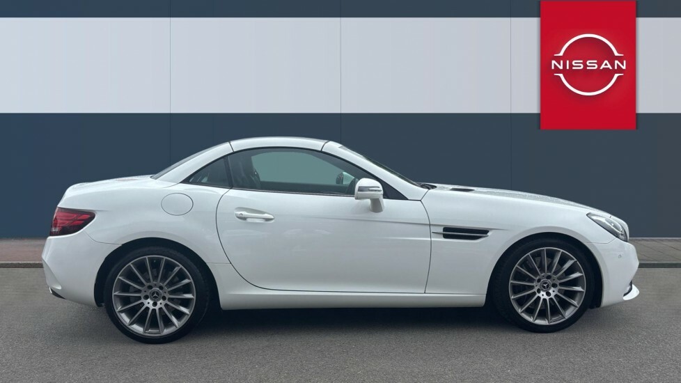 Mercedes-Benz SLC White #5