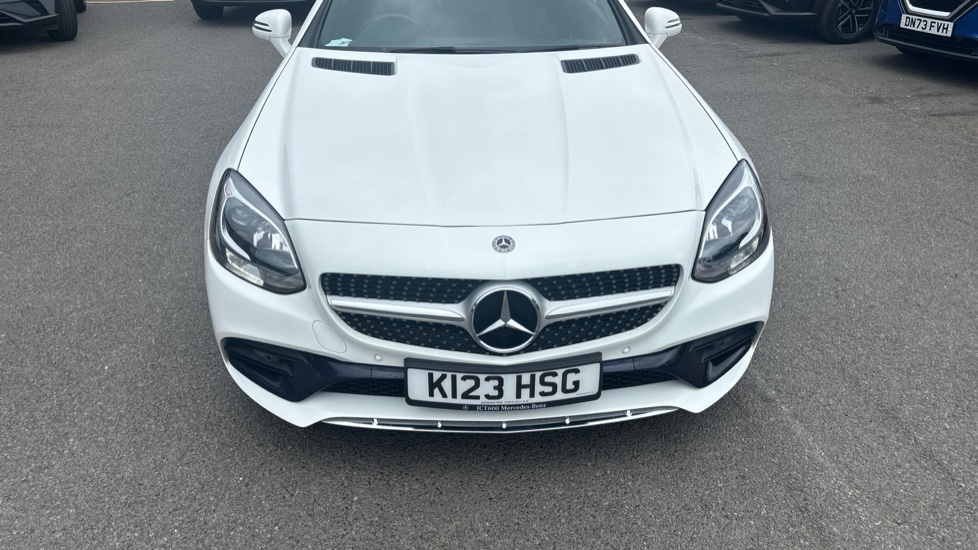 Mercedes-Benz SLC White #8