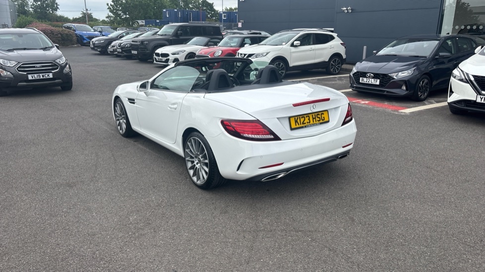 Mercedes-Benz SLC White #42