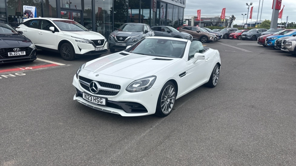 Mercedes-Benz SLC White #39