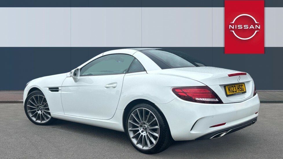 Mercedes-Benz SLC White #2