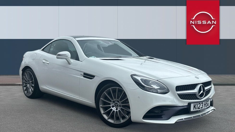Mercedes-Benz SLC White #1