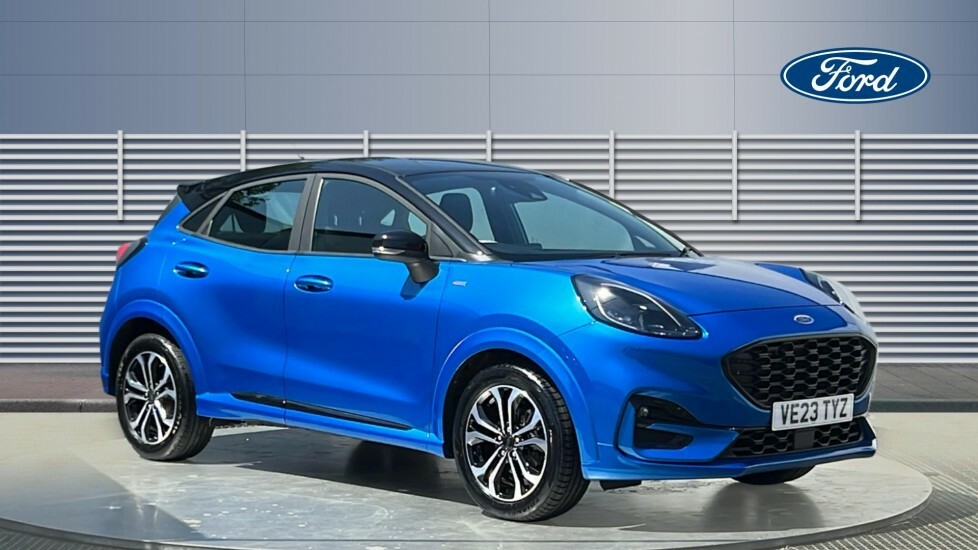 Ford Puma St-line Blue