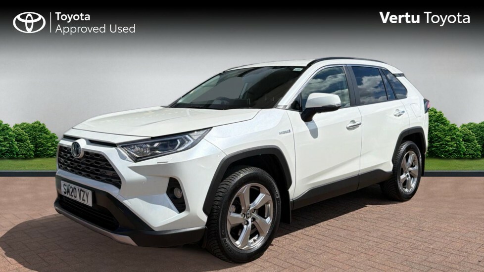 Toyota Rav 4 Excel White #3